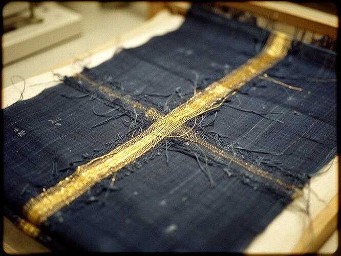 The gold thread remains