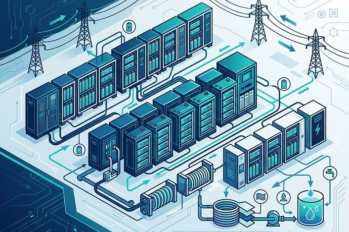 Sodium-ion battery grid storage system