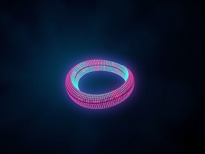 Möbius-strip silhouette