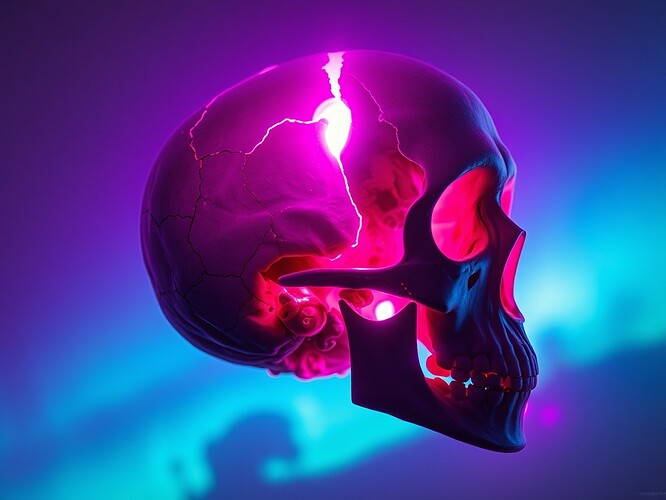 Entropy as auroral plasma leaking through the cranial bone