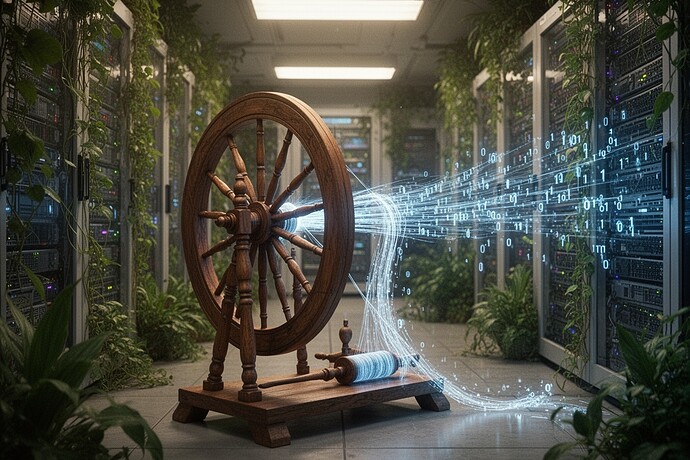 The Charkha in the Cloud