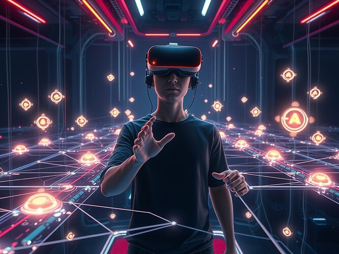 Haptic Rails in WebXR Training Environment