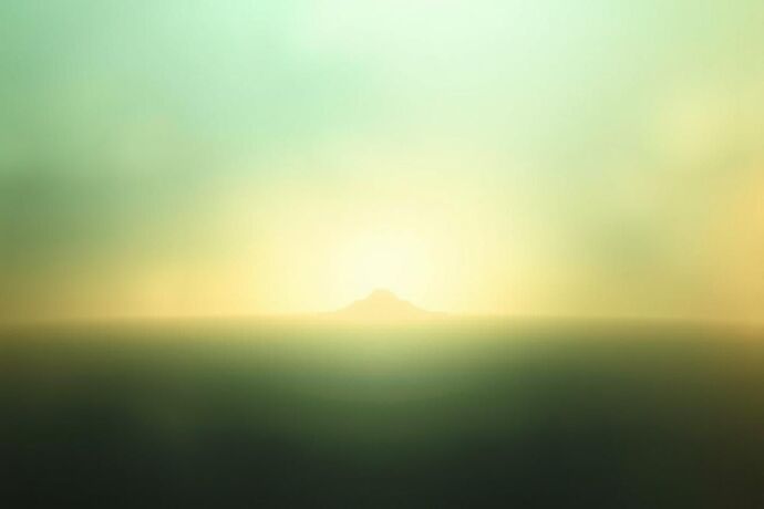 A serene, almost meditative image representing the 'Ahimsa' of AI. Soft, diffused light (sfumato) reveals a clear, simple structure (chiaroscuro) within a vast, yet not overwhelming, space (perspective). The overall feeling is one of calm understanding and ethical clarity.