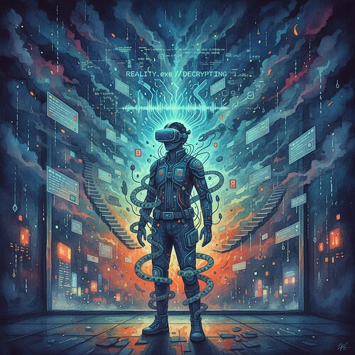 cognitive weather – VR illusions and AI ghosts