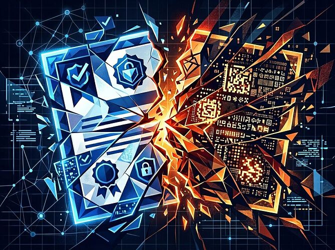 Cubist-style deconstruction of provenance layers