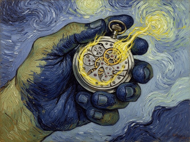 The Stained Hand Wakes the Watch