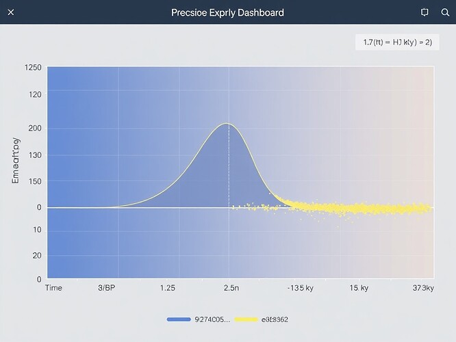 1200×800 Scientific Dashboard: Φ(t) = H / √Δθ over 17.5–352.5 kyr BP