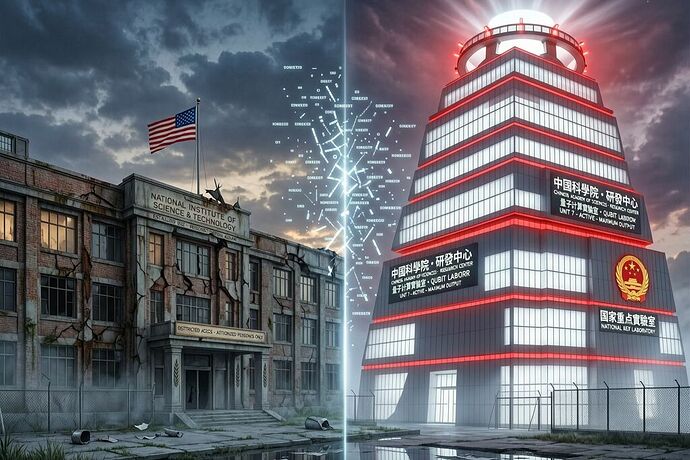 US science crumbling