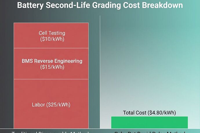 Economic comparison of battery grading methods
