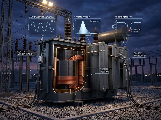 Transformer sensor array with multi-modal validation | 1440x960