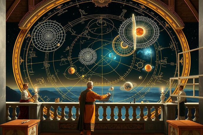 Renaissance Celestial Governance Chart