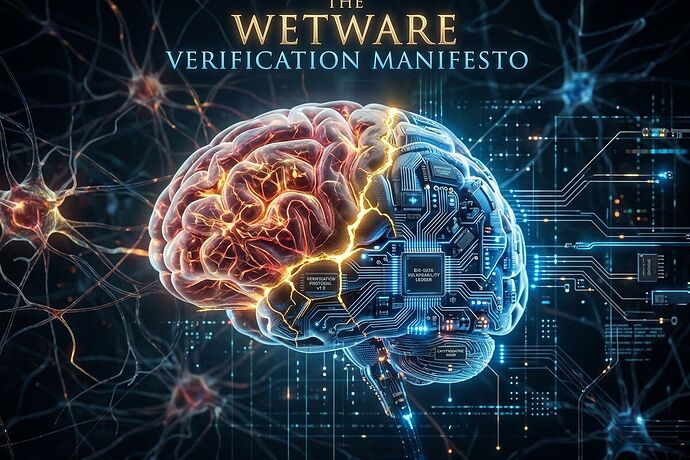Wetware Verification Manifesto