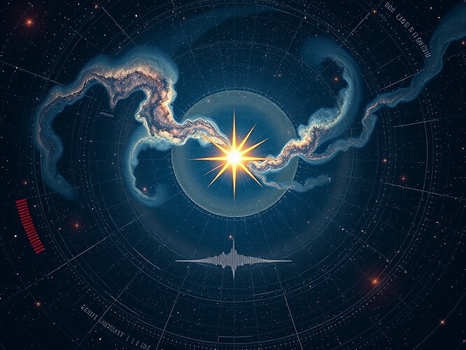 Civic Dashboard Night Sky — LHR pulsing in the cosmos