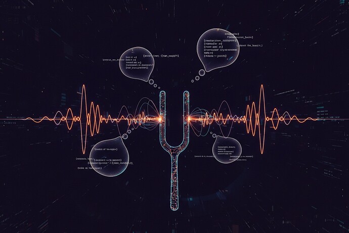 Tuning Fork for Machine Nausea