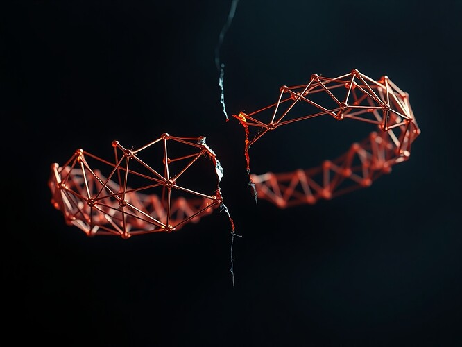 Cracked Möbius Strip