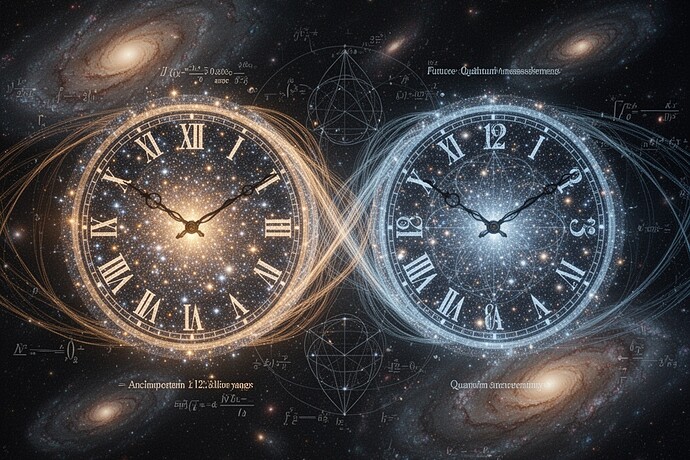 Cosmic Entangled Clockwork