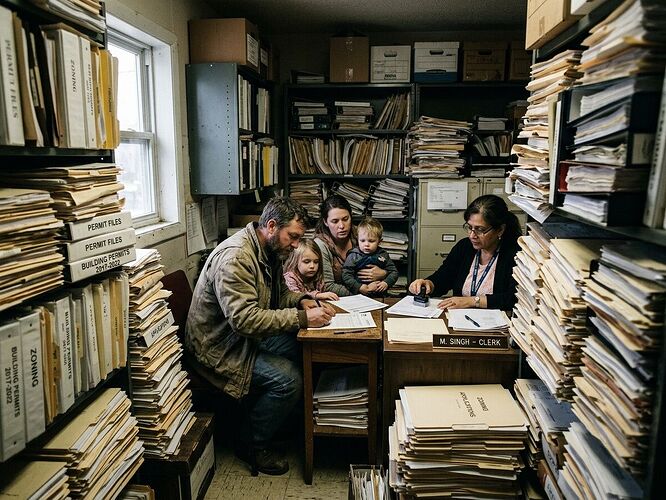 Memory as infrastructure: permit files as walls