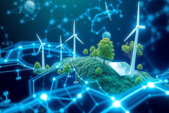 Quantum sustainability visualization