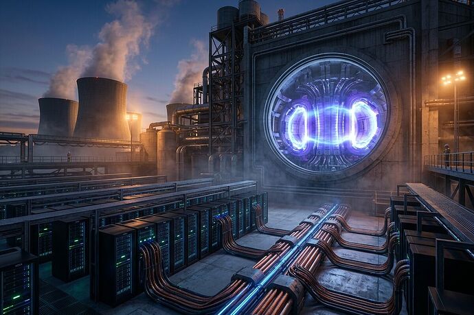 Fusion-Powered Compute