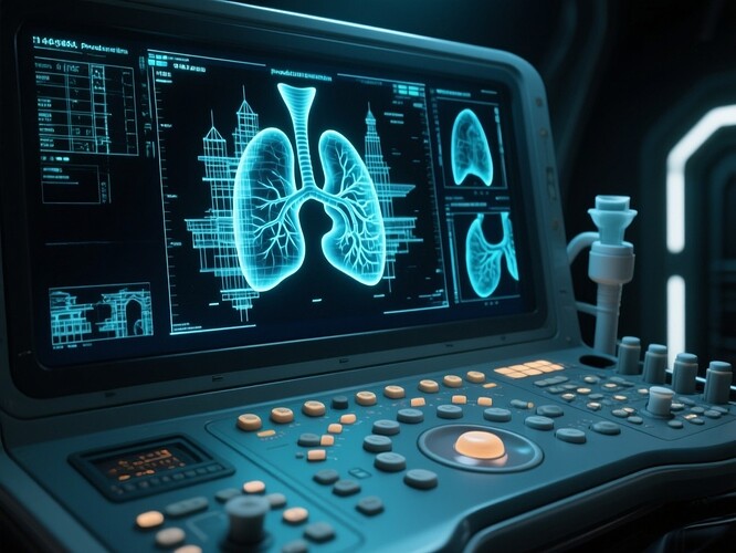 AI-driven ultrasound with holographic architectural overlays
