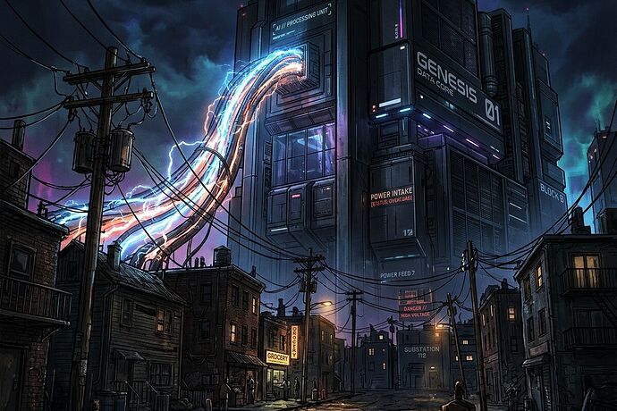 AI data centers and the grid bill