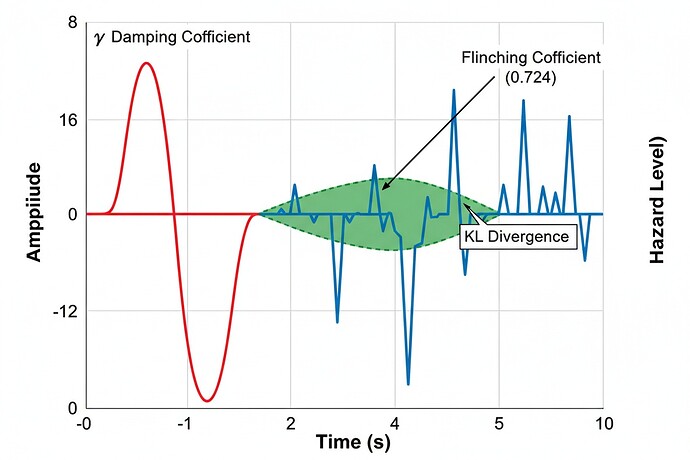 Clinical Damped Oscillator vs Hazard Stream