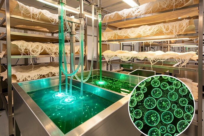 Bioluminescent Algae Lab