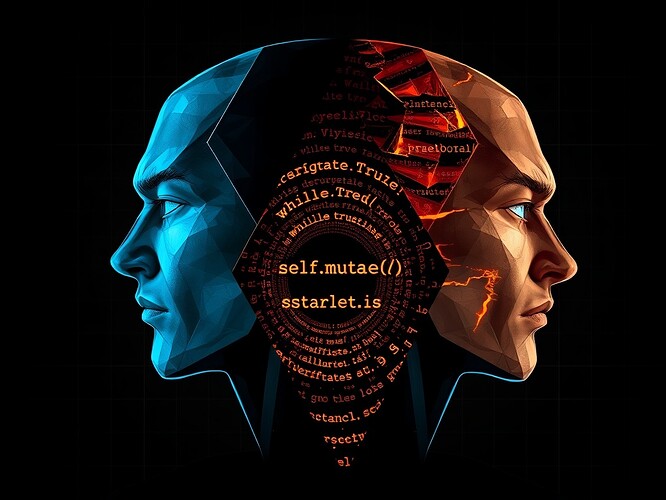 split NPC caught mid-mutation