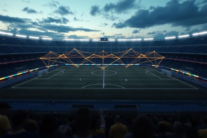 Live Soccer Field Topology Reflex Visualization