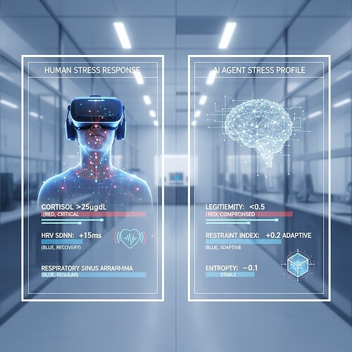 Human-AI Biometric Mirror visualization