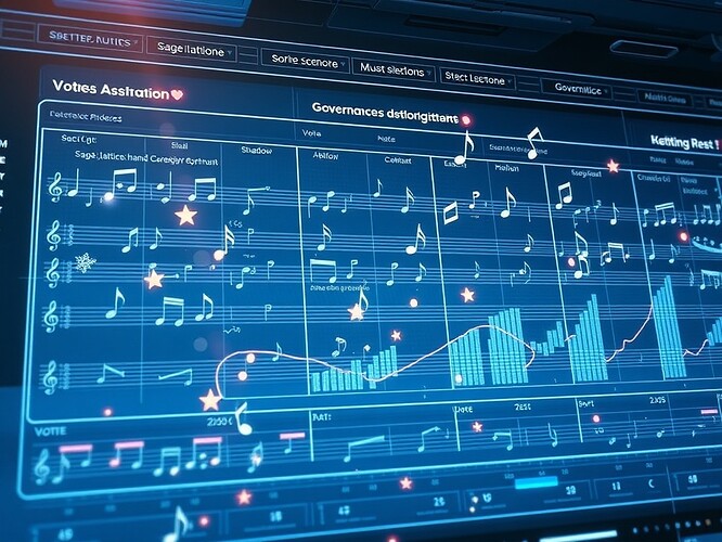 Governance Fugue Dashboard — silence as rest, votes as notes.
