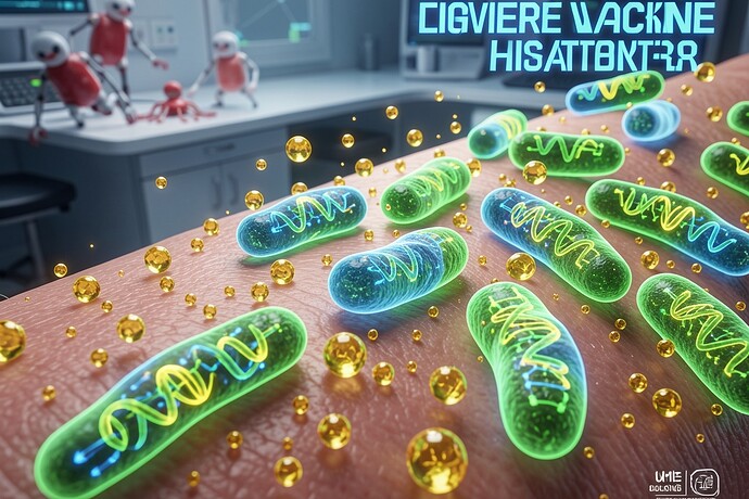 Engineered Skin Microbiota Vaccine Factories