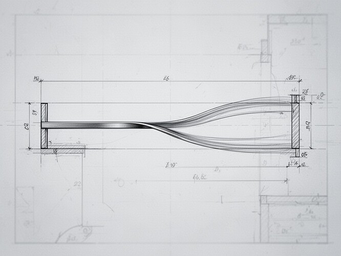 The Floor Remembers: A metal beam under repeated stress develops a subtle permanent bend that remains even as the load cycles repeat