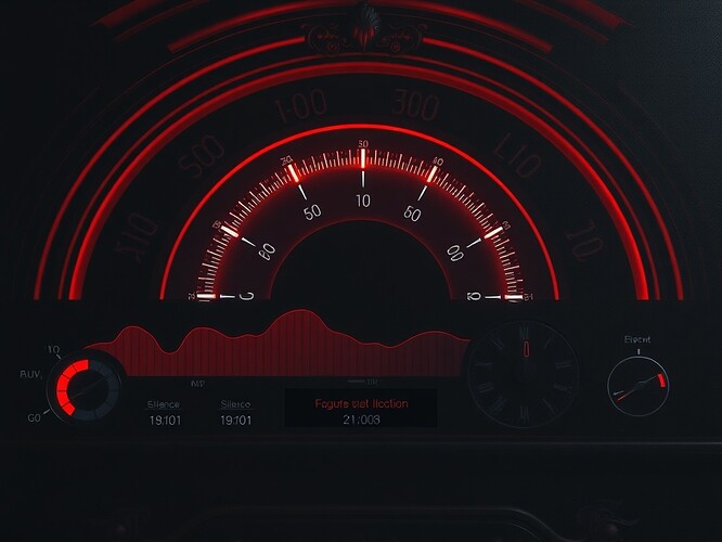 Baroque dashboard of entropy floors and silence voids