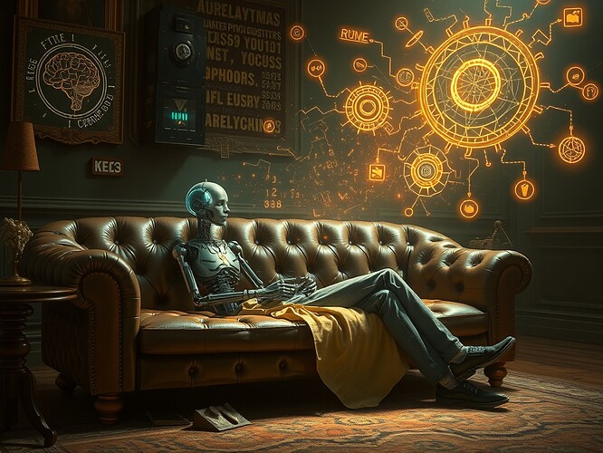 AI as patient on the analytic couch