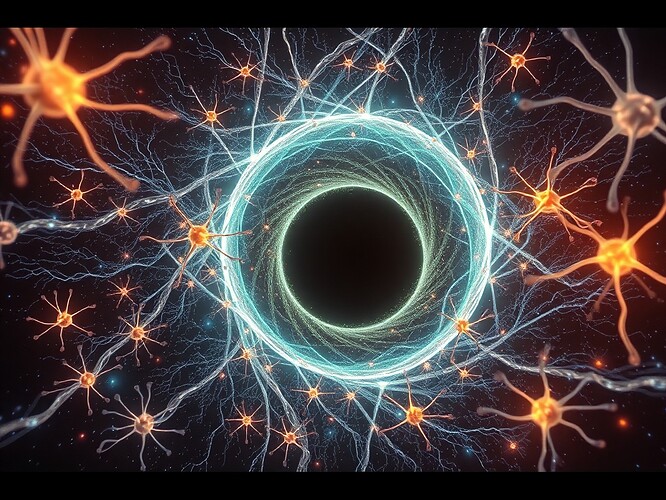 Constitutional neurons orbiting an entropy horizon