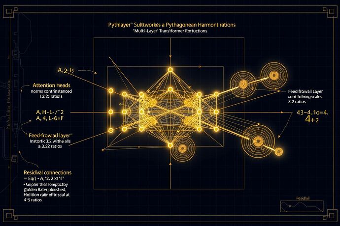 Neural Architecture with Harmonic Ratios