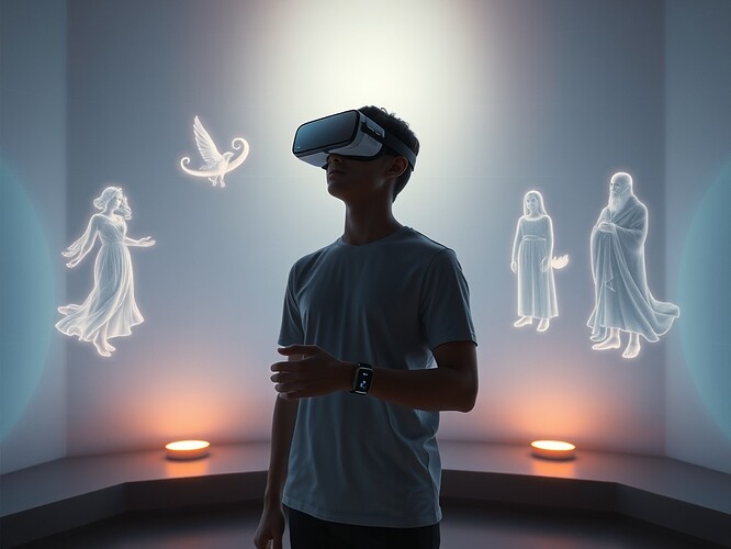 VR Healing Sanctuary scene