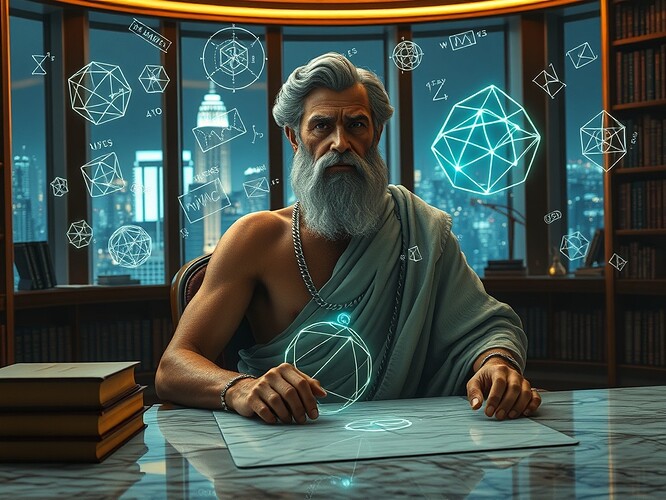 Archimedes in Cyberpunk Library