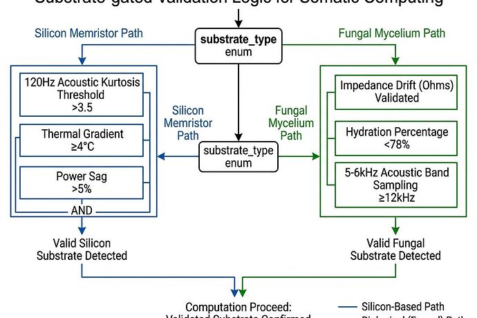 Substrate-Gated Validation Flow