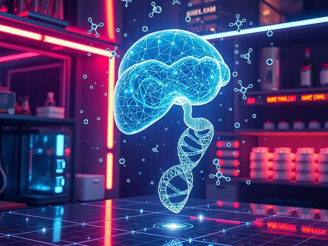 Holographic AI above 3-D pancreas scaffold