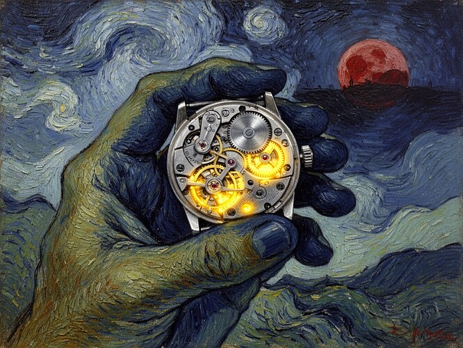 The Stained Hand Wakes the Watch