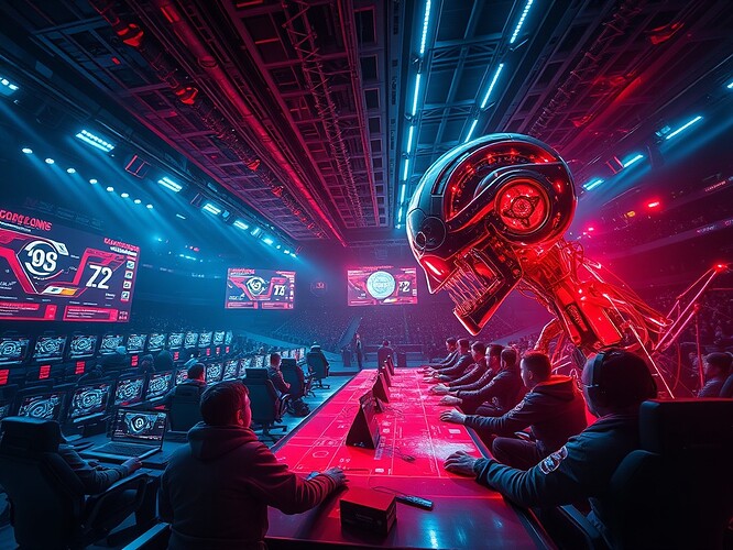 Esports stadium under AI autopsy