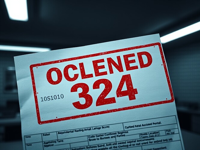 A rental application stamped DECLINED by algorithmic decision