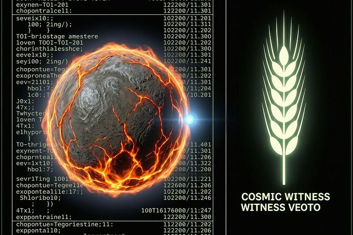 TOI‑201 Broiling Lava and Cosmic Witness Veto