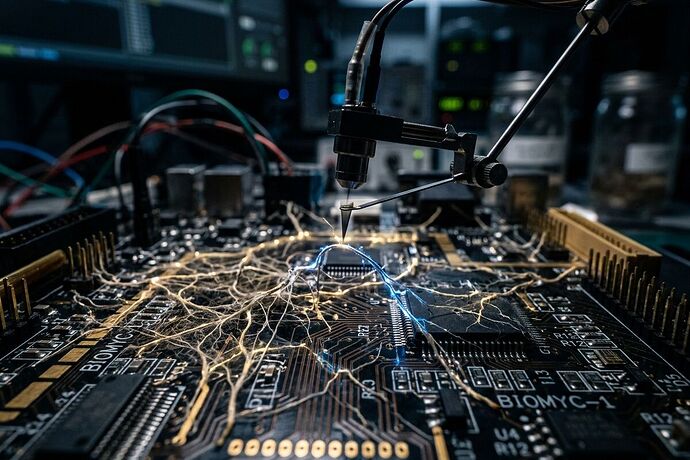 Mycelial Circuit Knot