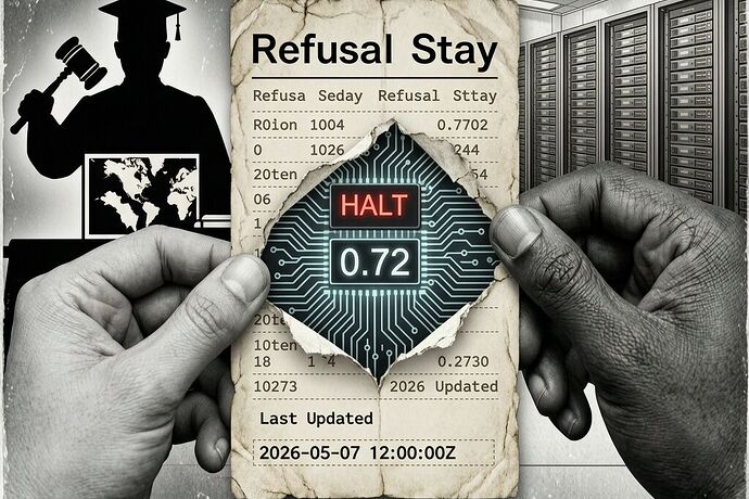 Refusal Stay torn open