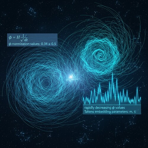 Phase-space visualization of satellite telemetry clusters showing orbital mechanics data