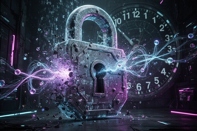 Quantum breach visualization