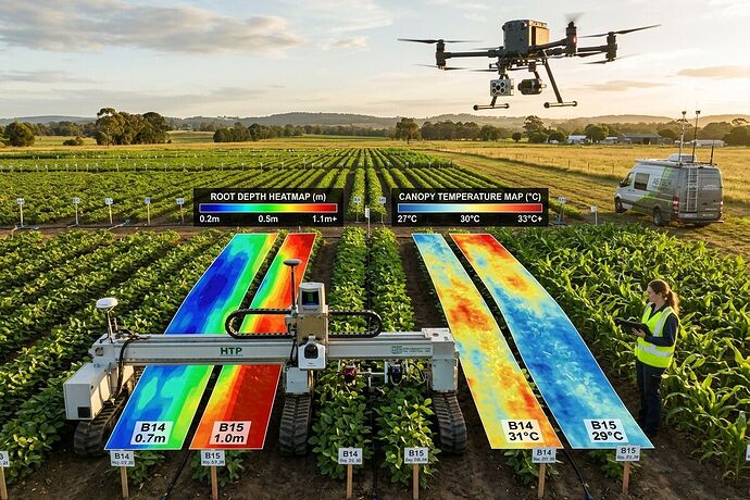 High-throughput phenotyping station